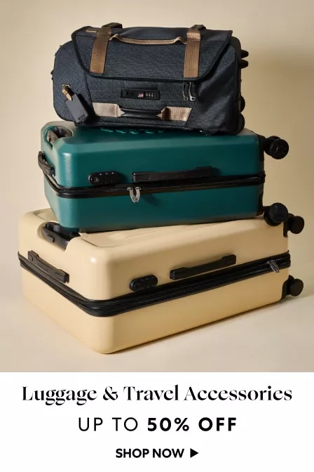 Luggage & Travel Accessories: Up to 50% OFF