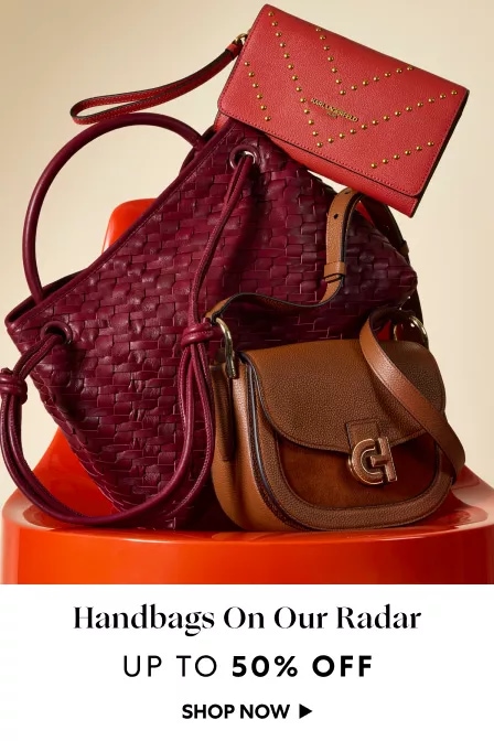 Handbags on Our Radar: Up to 50% OFF